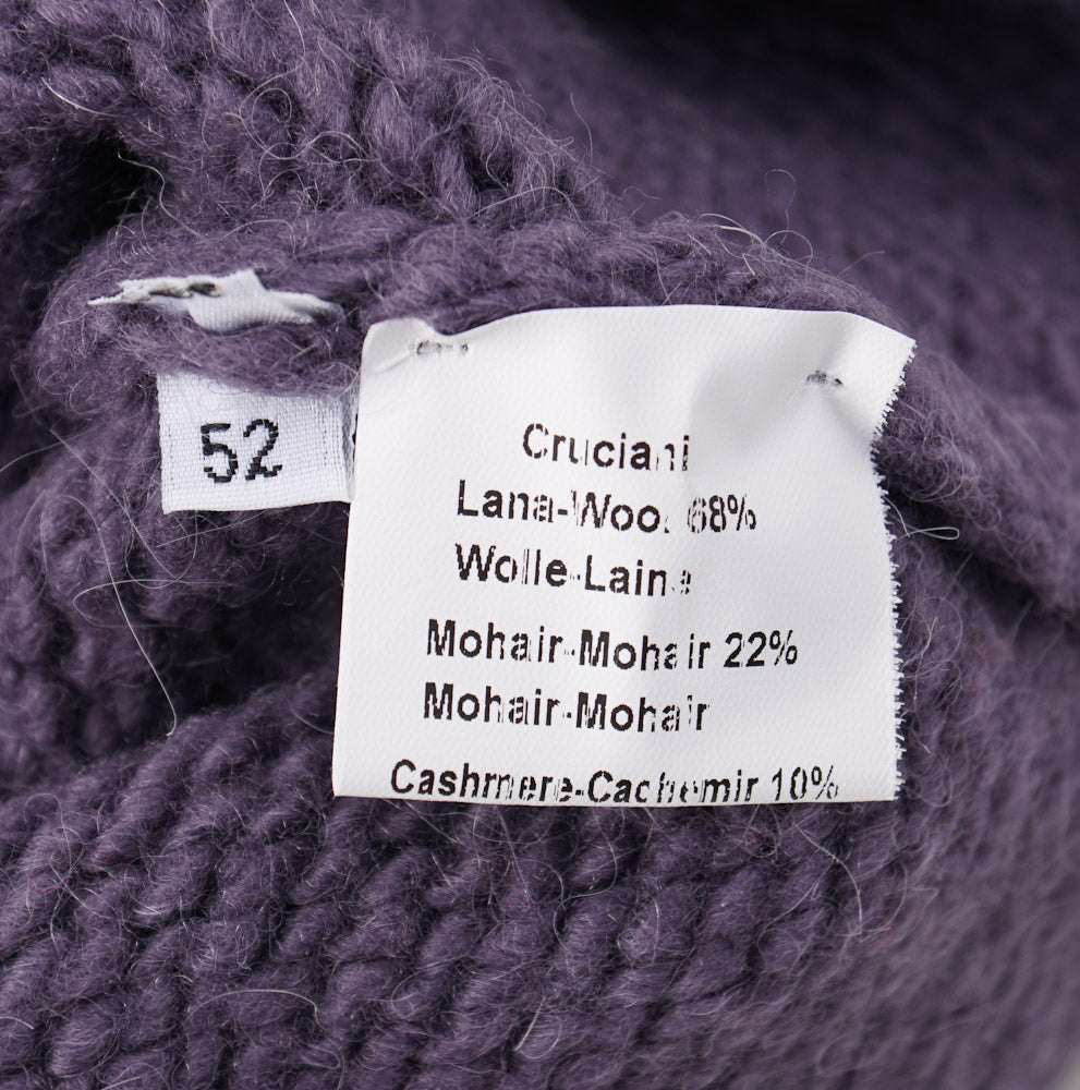 Cruciani Heather Purple Wool Sweater Vest - Top Shelf Apparel