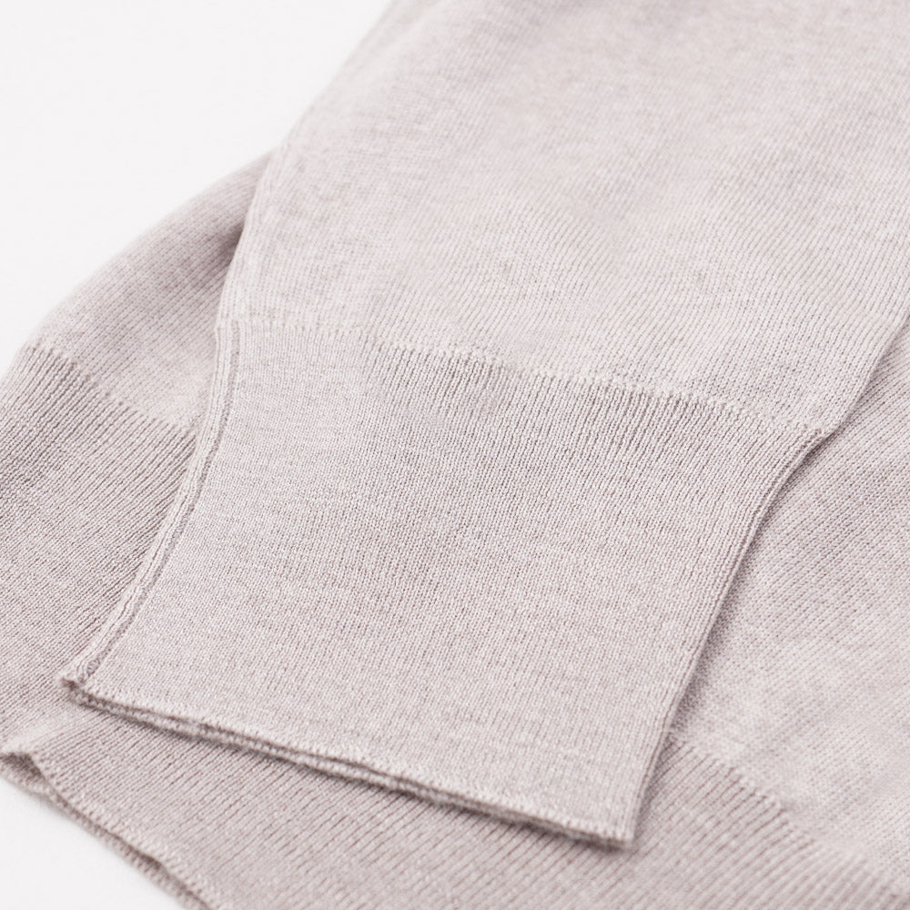 Cruciani Beige Wool-Silk-Cashmere Sweater - Top Shelf Apparel