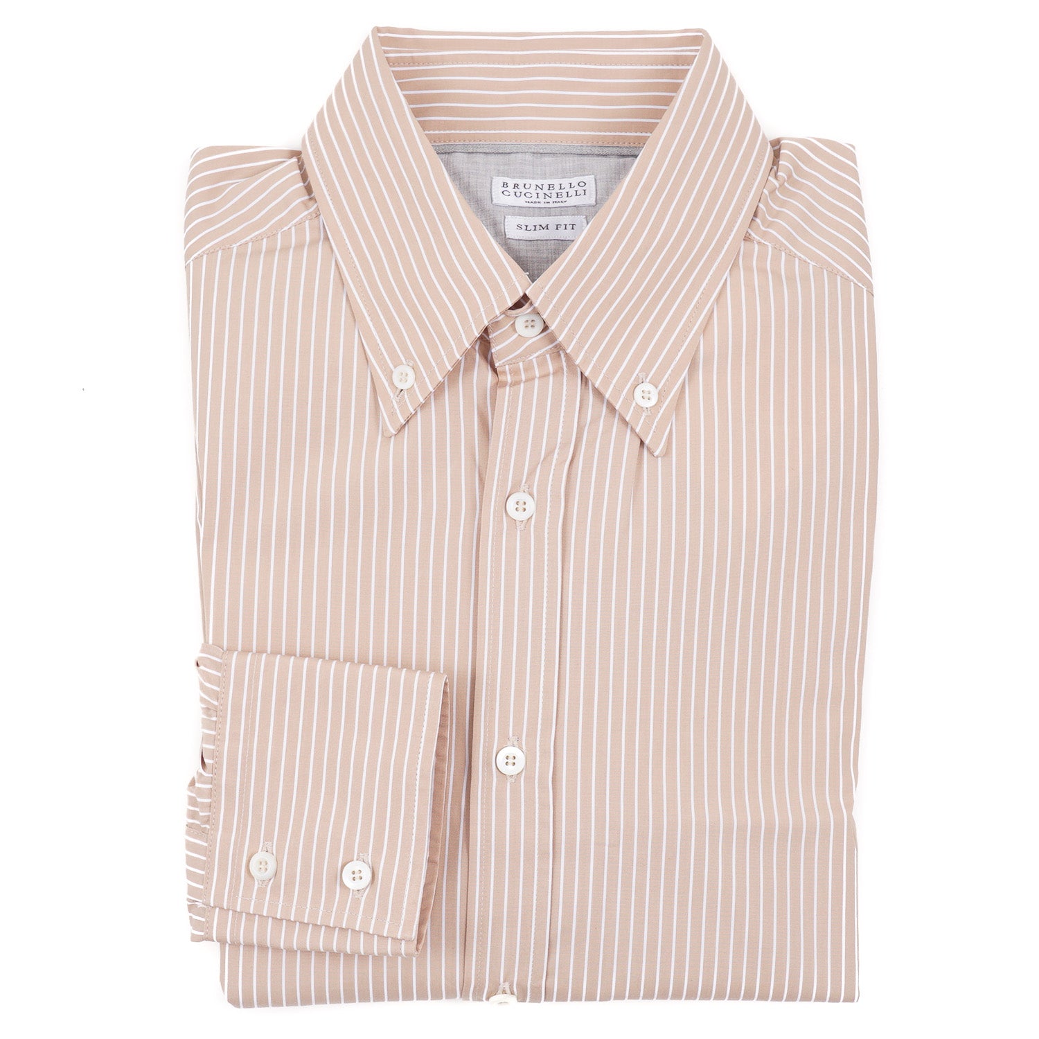 Brunello Cucinelli Slim-Fit Cotton Shirt - Top Shelf Apparel