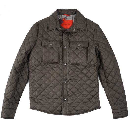 Isaia Quilted Puffer Shirt-Jacket - Top Shelf Apparel