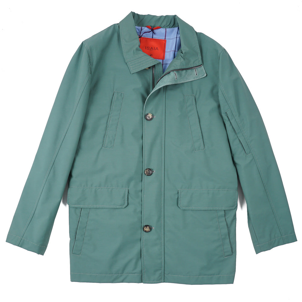 Isaia 150s Storm System Car Coat - Top Shelf Apparel