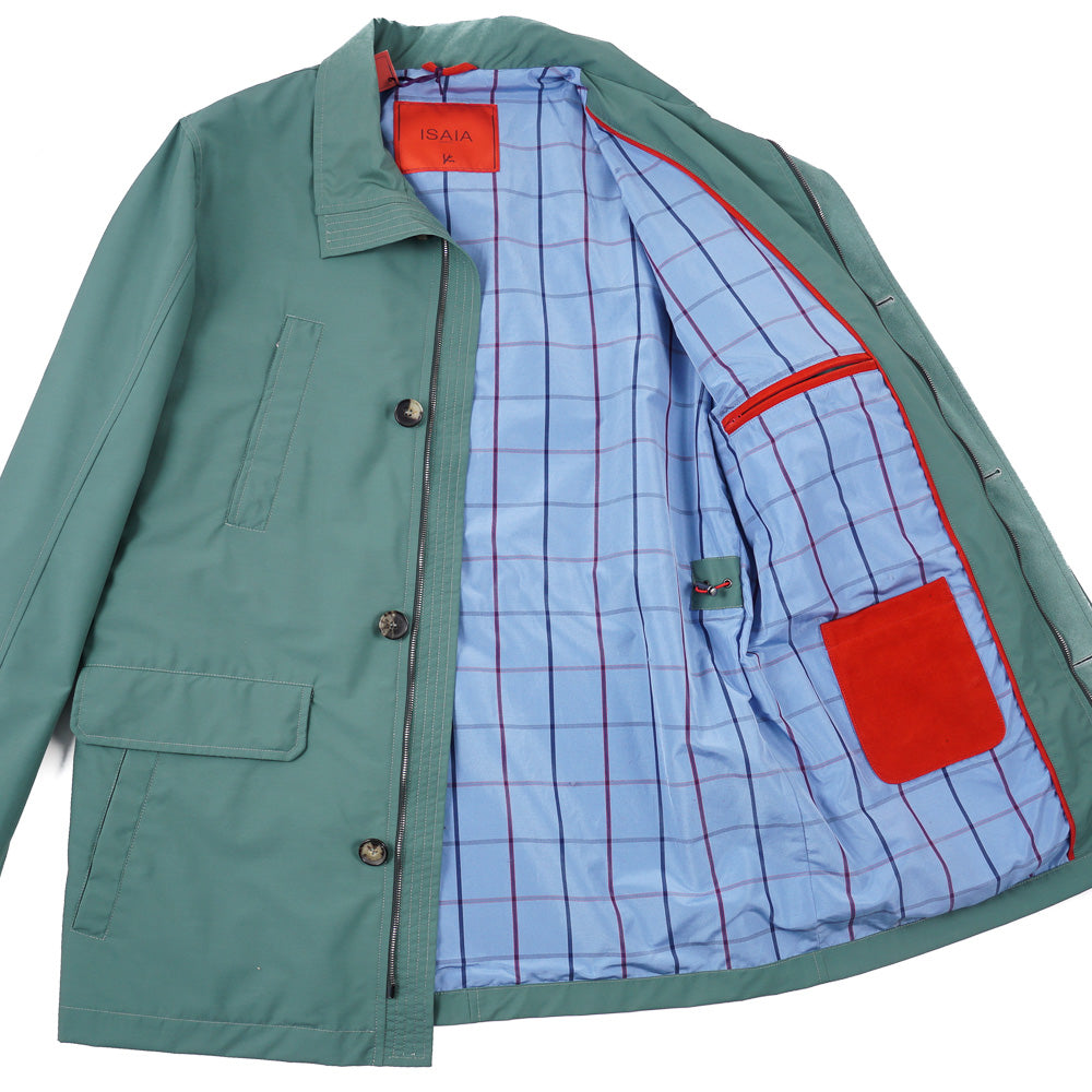 Isaia 150s Storm System Car Coat - Top Shelf Apparel