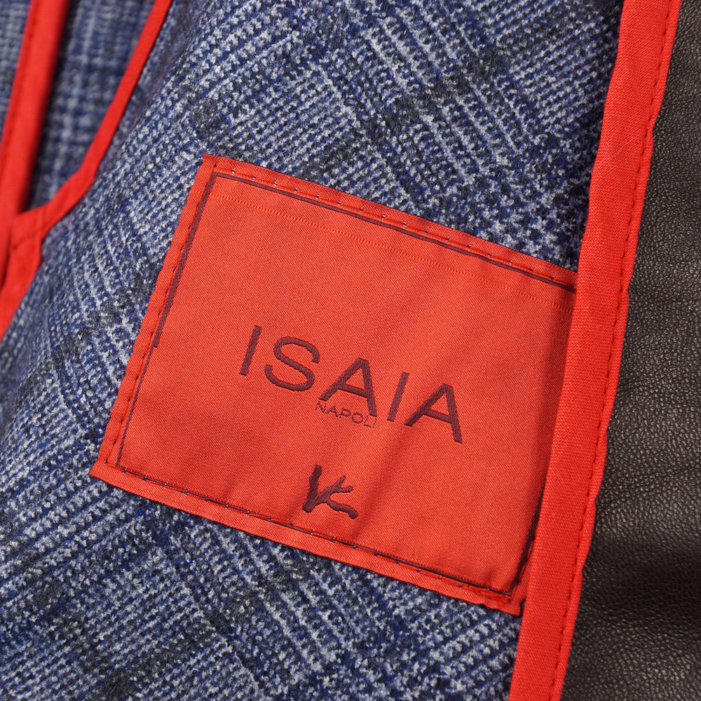 Isaia Wool-Lined Leather Jacket - Top Shelf Apparel