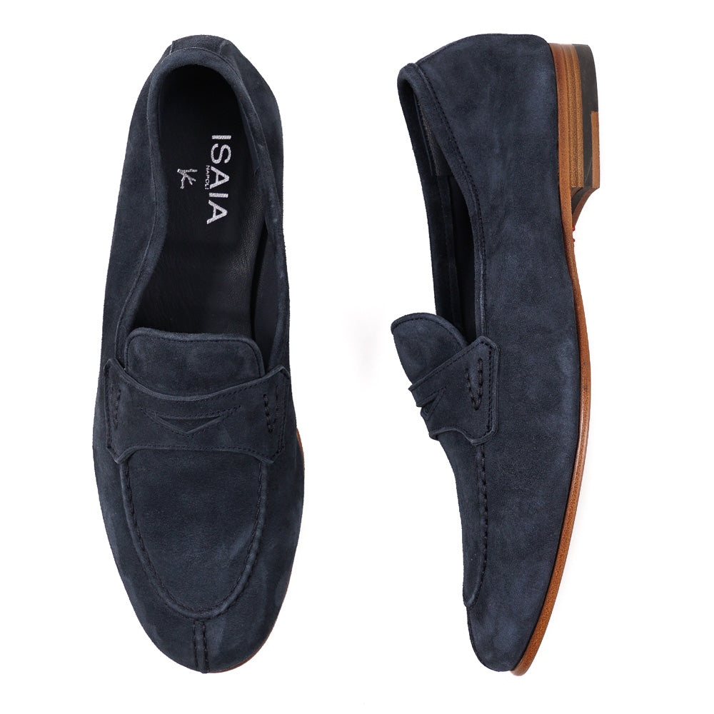 Isaia Lightweight Nappa Suede Loafer - Top Shelf Apparel