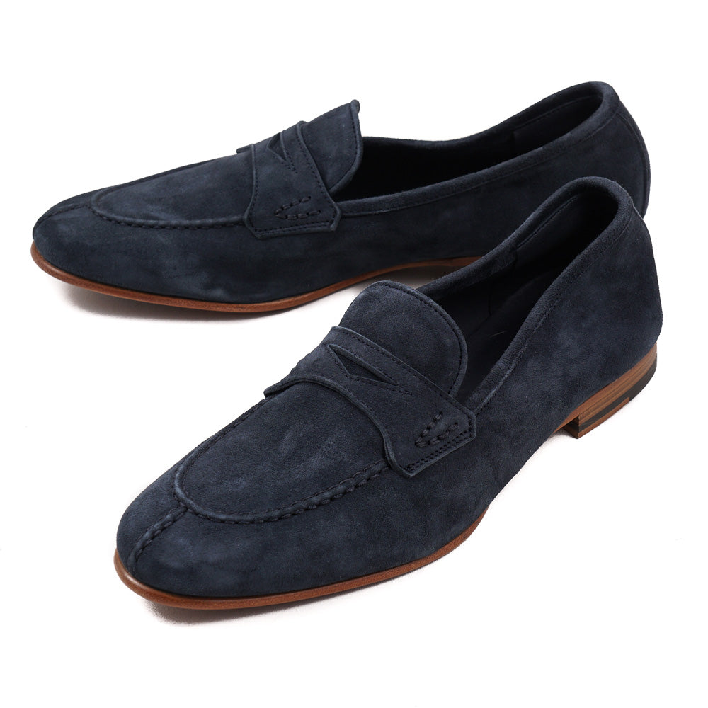 Isaia Lightweight Nappa Suede Loafer - Top Shelf Apparel