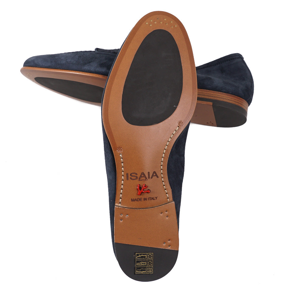 Isaia Lightweight Nappa Suede Loafer - Top Shelf Apparel