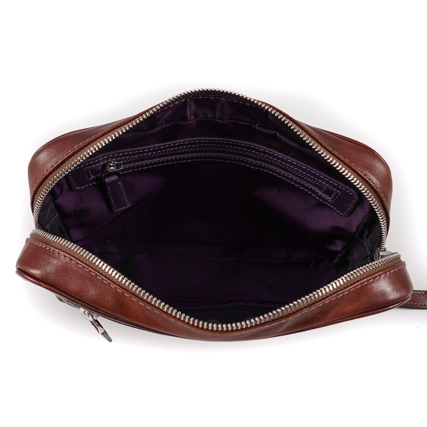 Isaia Antiqued Leather Toiletry Bag - Top Shelf Apparel