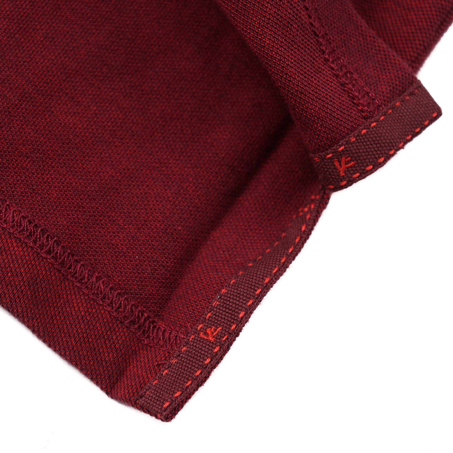 Isaia Long Sleeve Pique Cotton Polo Shirt - Top Shelf Apparel