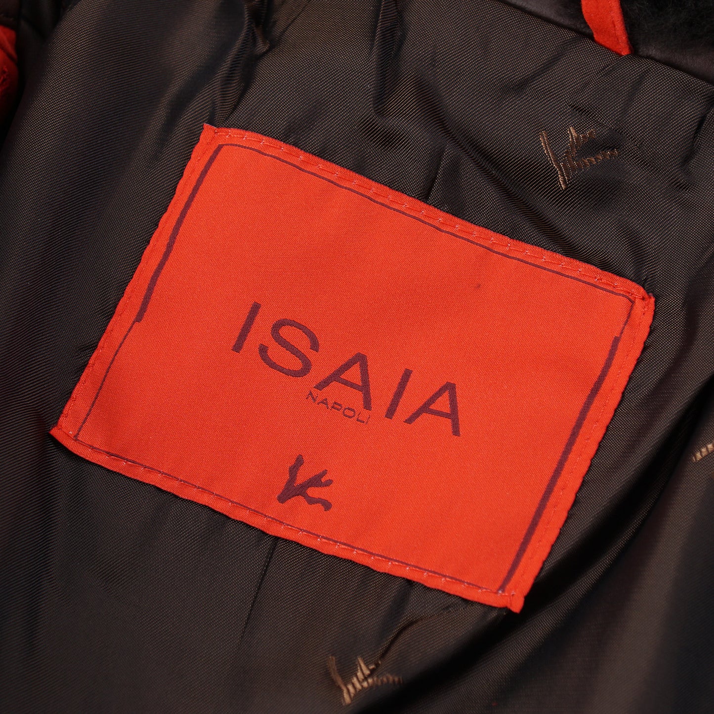 Isaia Baby Buffalo Leather Jacket with Fur Collar - Top Shelf Apparel