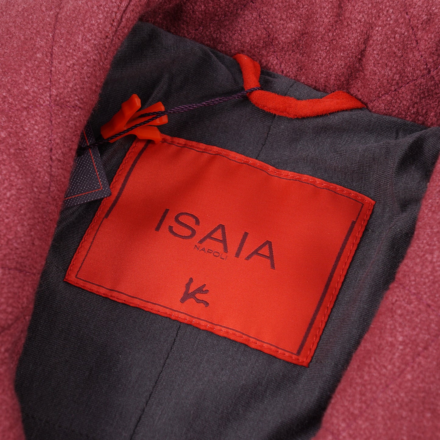 Isaia Quilted Wool and Silk Pea Coat - Top Shelf Apparel