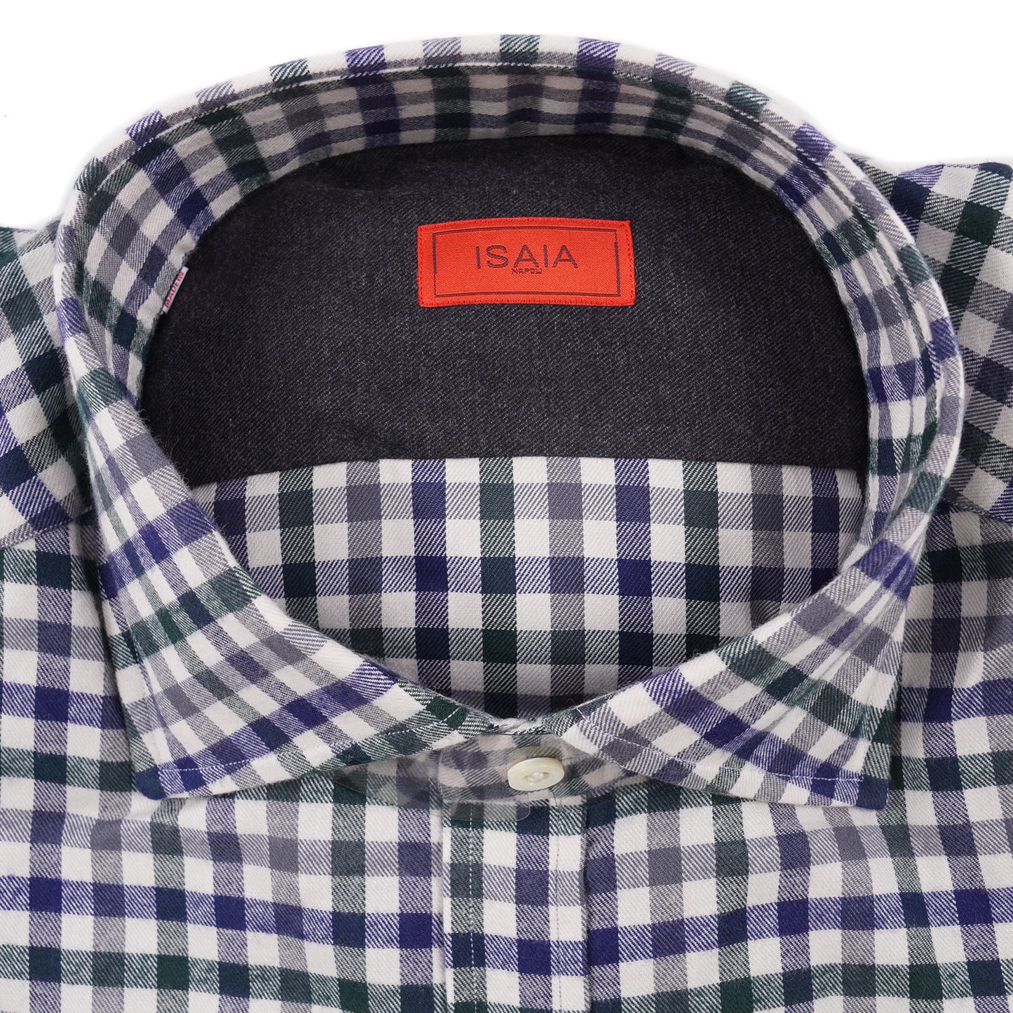 Isaia Modern 'Mix Fit' Soft Flannel Cotton Shirt - Top Shelf Apparel