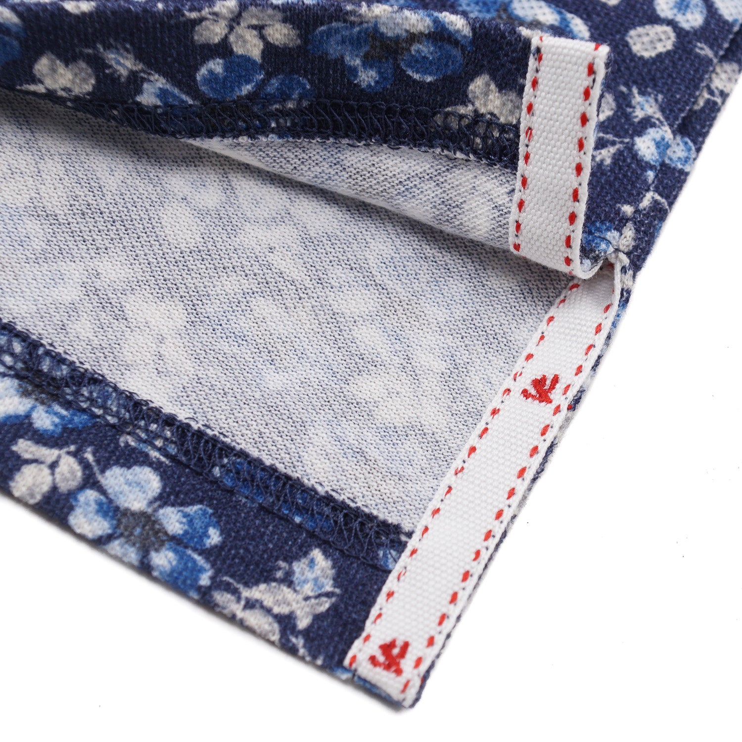 Isaia Floral Print Pique Cotton Polo Shirt - Top Shelf Apparel