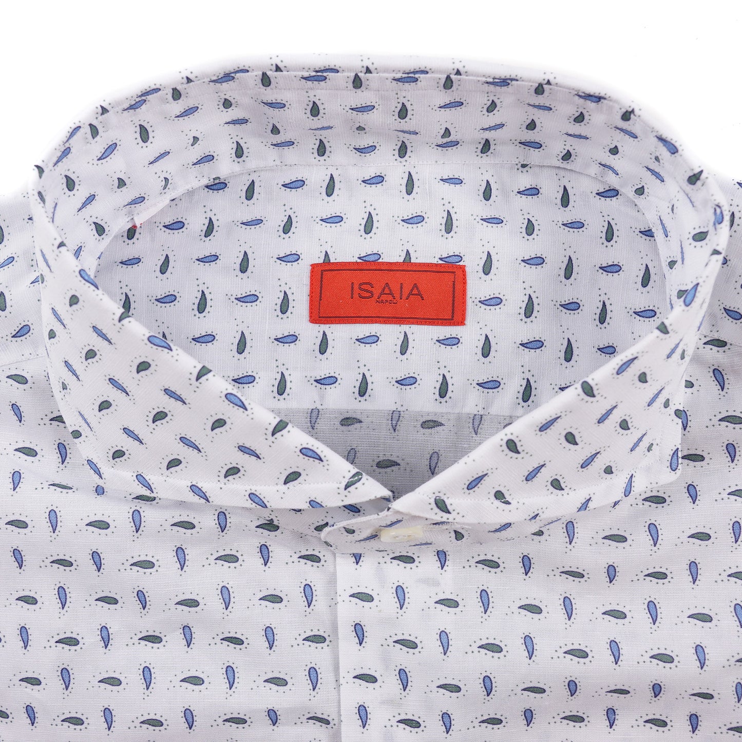 Isaia Slim-Fit Lightweight Cotton-Linen Shirt - Top Shelf Apparel