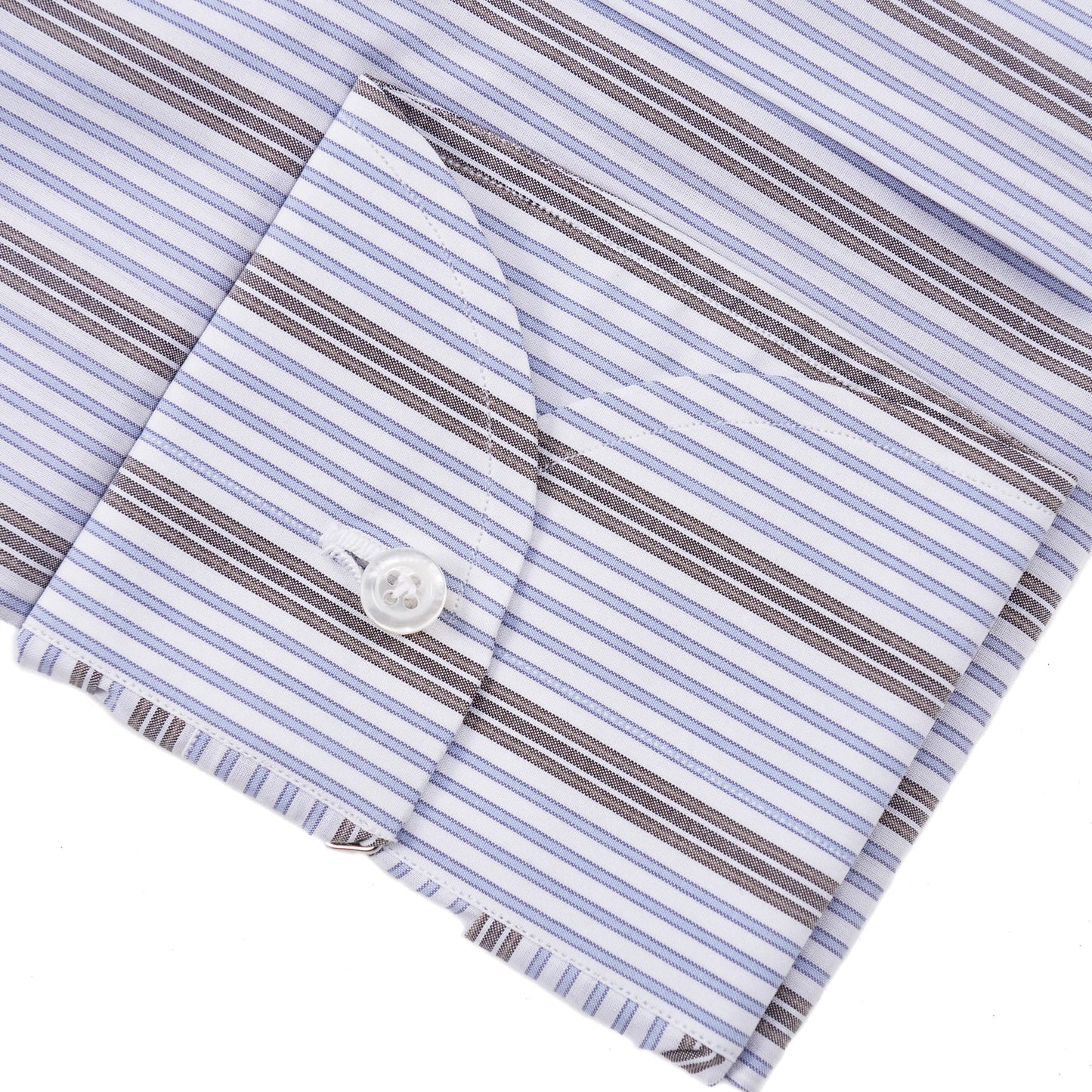 Isaia Modern 'Mix Fit' Striped Cotton Dress Shirt - Top Shelf Apparel