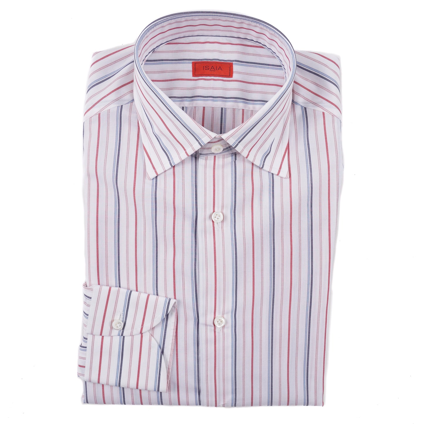 Isaia Modern 'Mix Fit' Striped Cotton Dress Shirt - Top Shelf Apparel