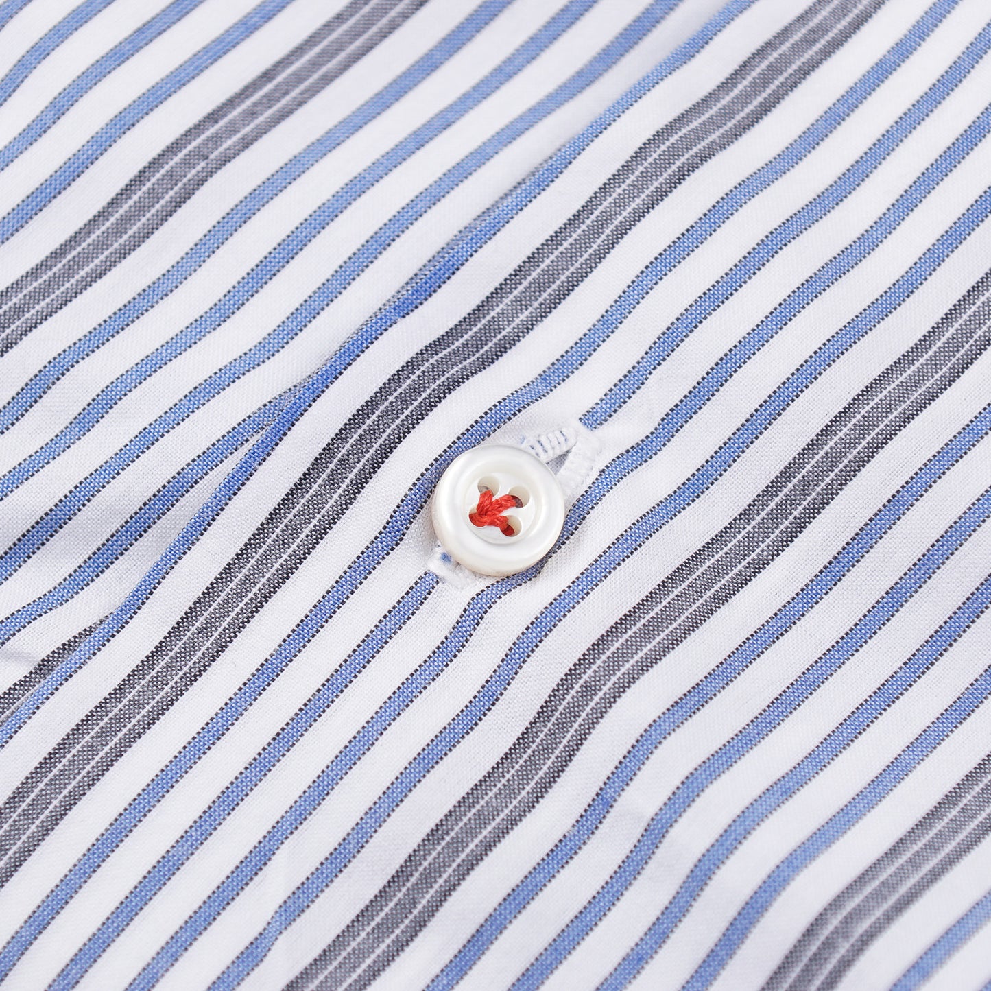 Isaia 'Italia Fit' Striped Cotton Dress Shirt - Top Shelf Apparel