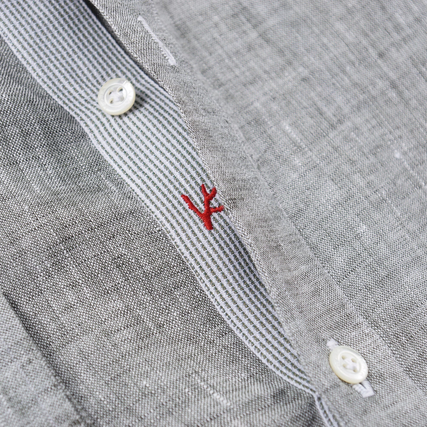 Isaia Modern 'Mix Fit' Linen Sport Shirt - Top Shelf Apparel