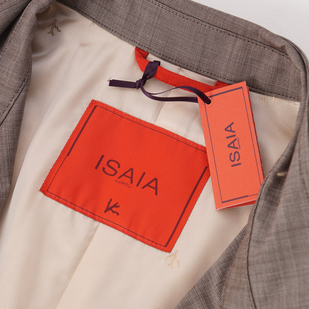 Isaia Weather-Repellent Field Jacket in Light Brown - Top Shelf Apparel