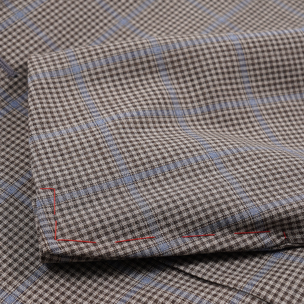 Isaia Layered Check Wool Sport Coat - Top Shelf Apparel