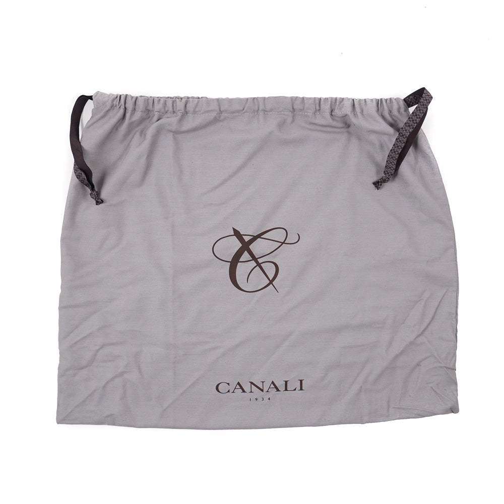 Canali Nylon and Leather Shoulder Bag - Top Shelf Apparel