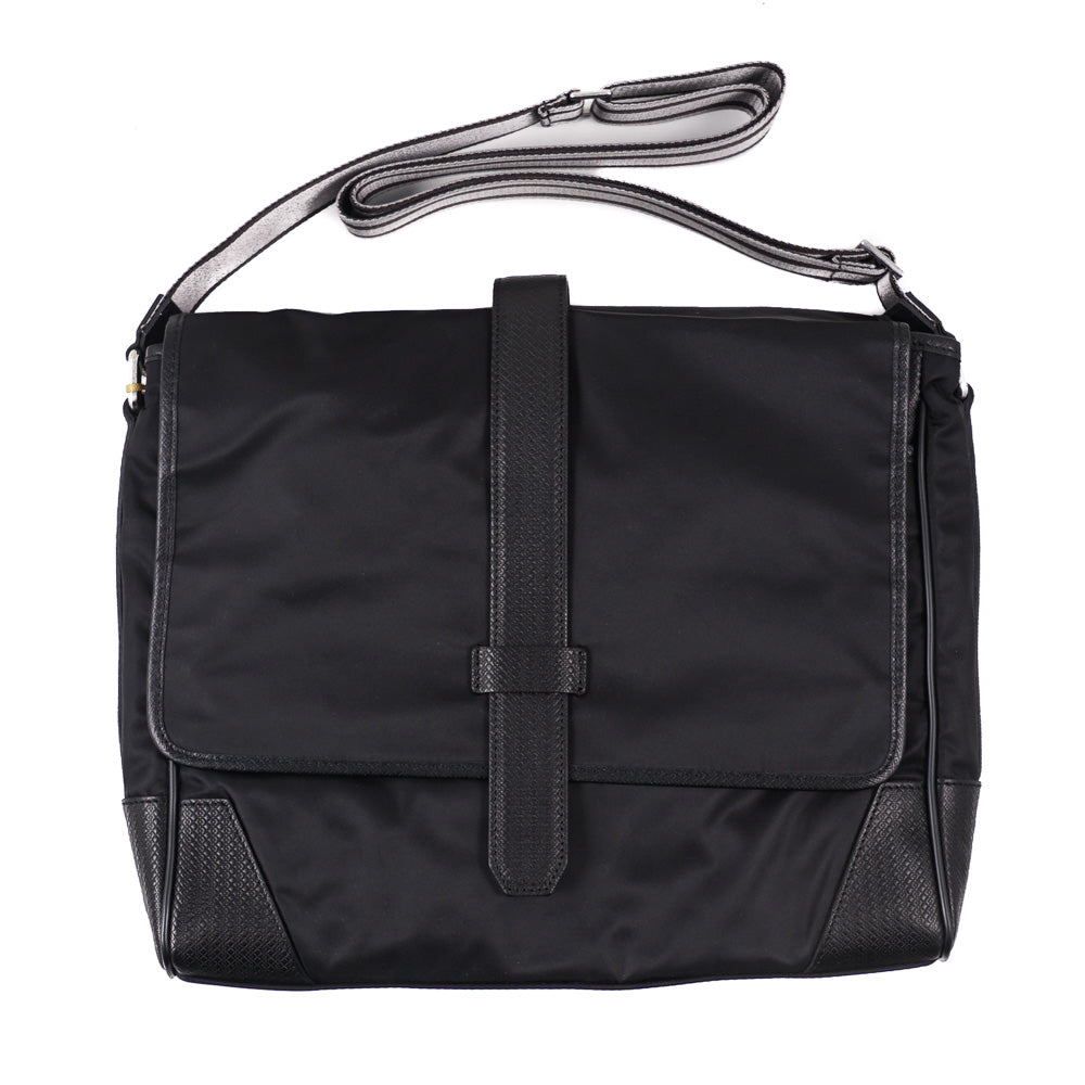 Canali Nylon and Leather Shoulder Bag – Top Shelf Apparel