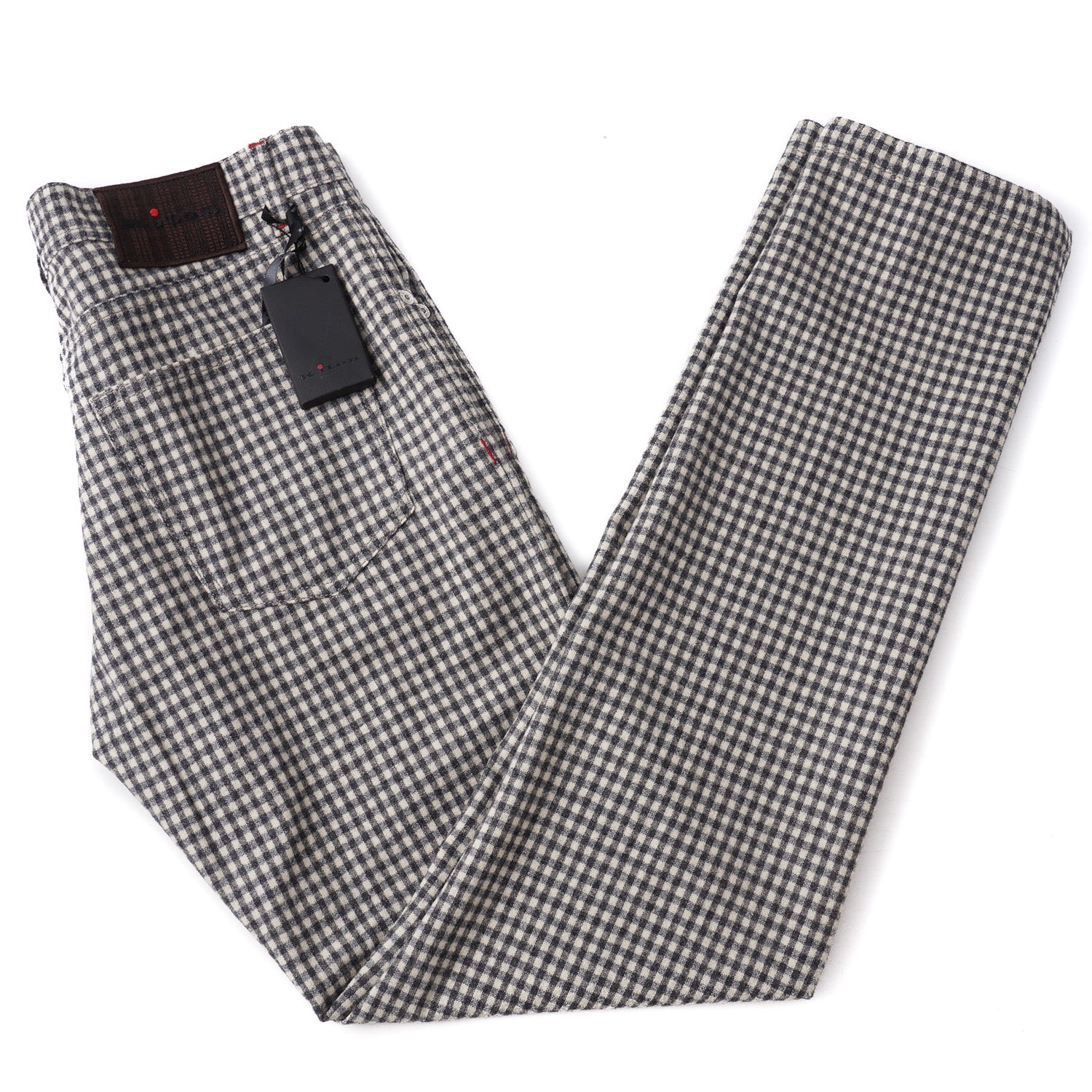 Kiton Slim Fit Five-Pocket Soft Flannel Wool Pants - Top Shelf Apparel