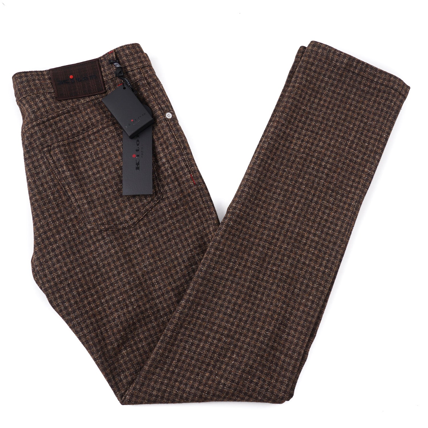 Kiton Slim Fit Five-Pocket Soft Woven Wool Pants - Top Shelf Apparel