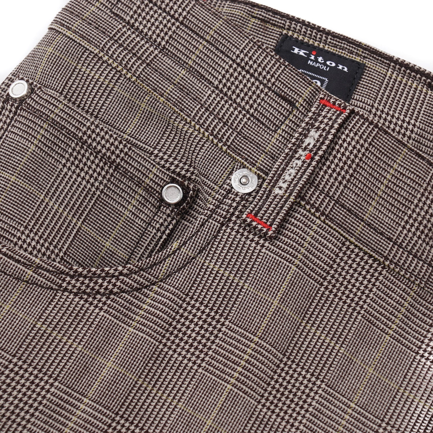 Kiton Slim Fit Five-Pocket Stretch Wool Pants - Top Shelf Apparel