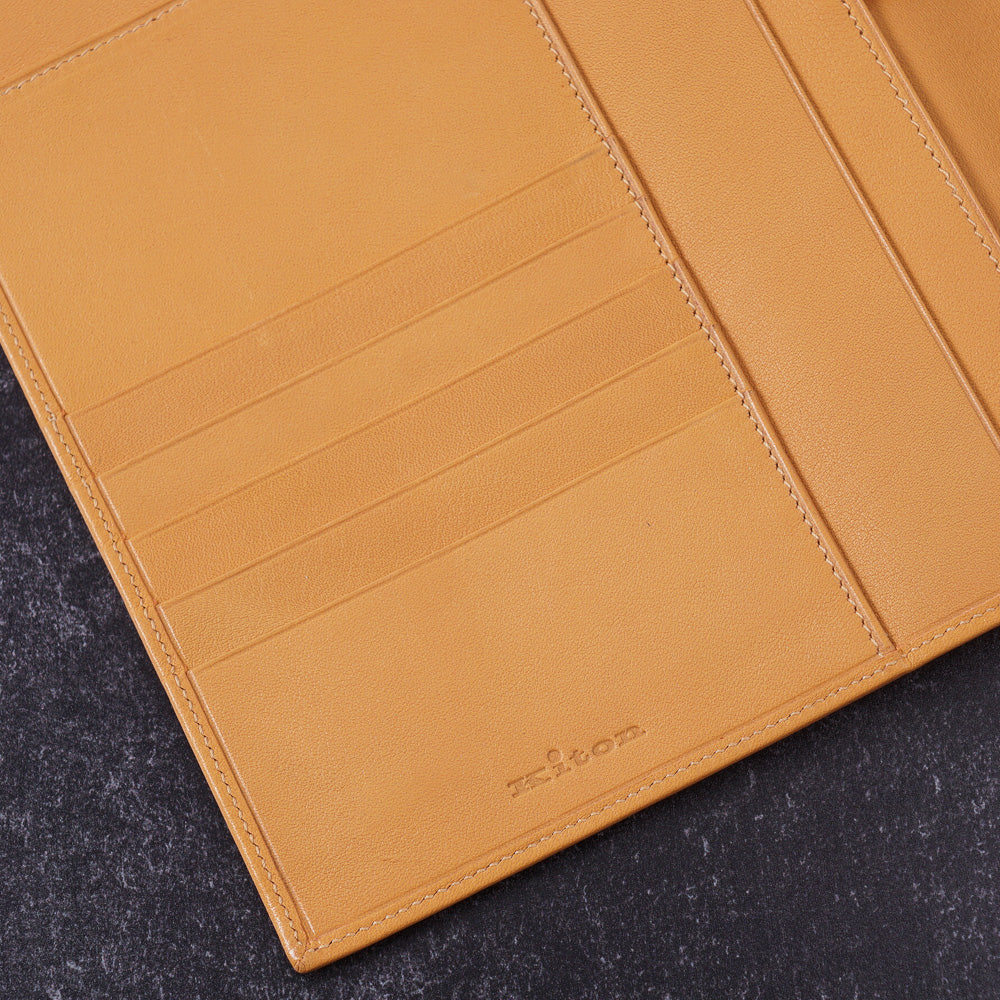 Kiton Leather Organizer with Address Book - Top Shelf Apparel
