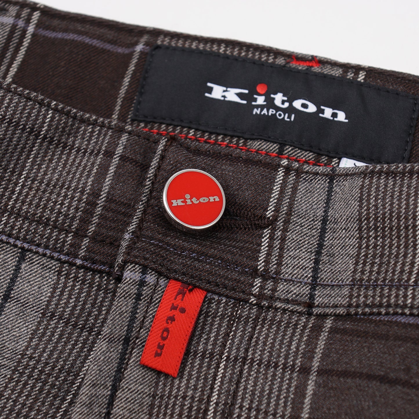 Kiton Slim Fit Five-Pocket Wool Pants - Top Shelf Apparel