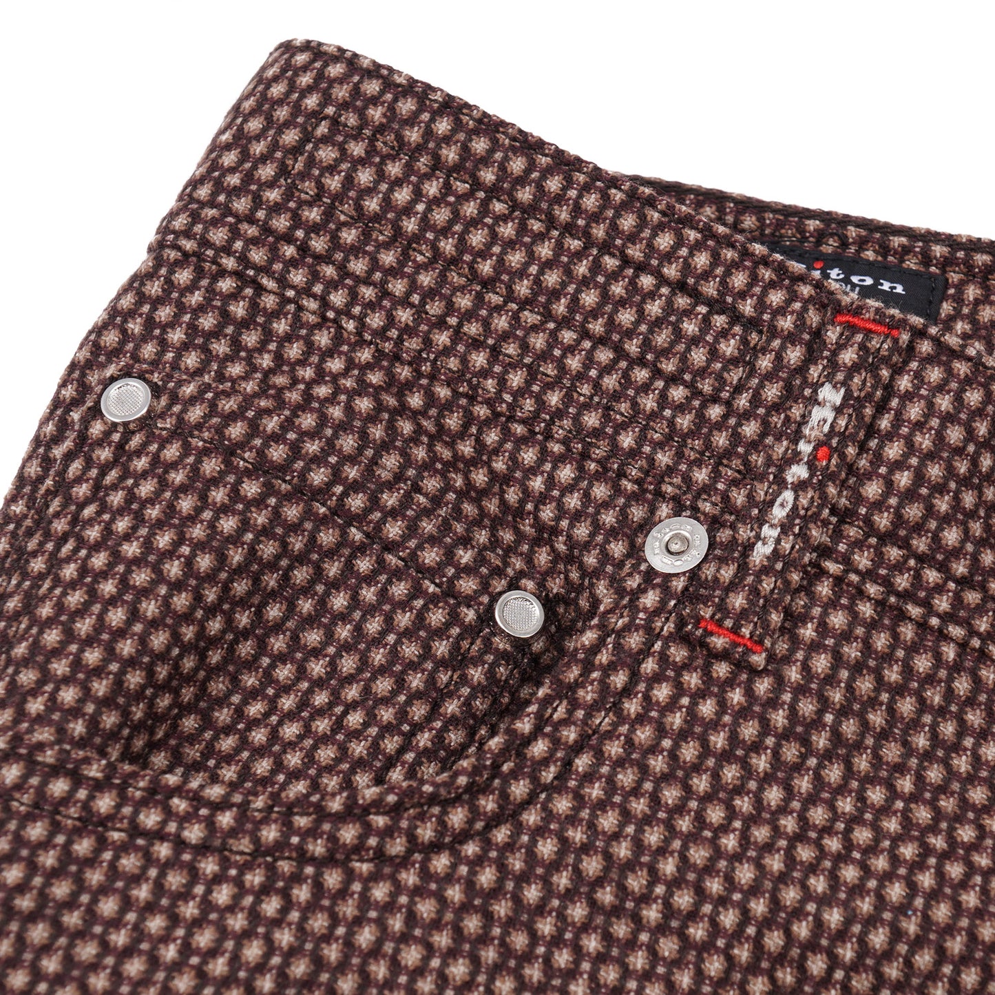 Kiton Slim Fit Five-Pocket Wool Pants - Top Shelf Apparel