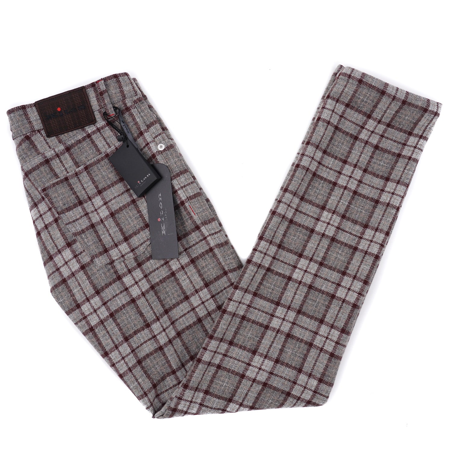 Kiton Slim Fit Five-Pocket Wool Pants - Top Shelf Apparel