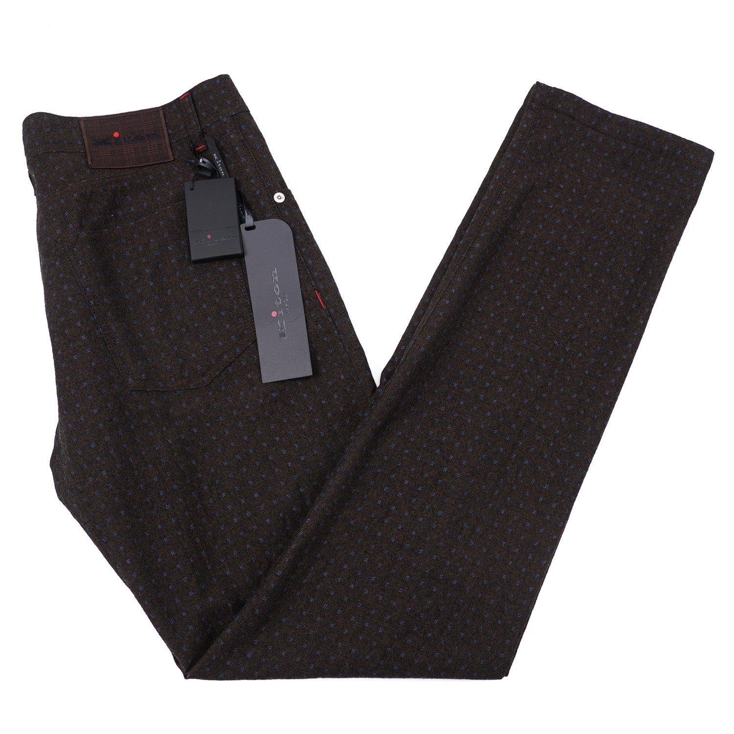 Kiton Slim Fit Five-Pocket Wool Pants - Top Shelf Apparel