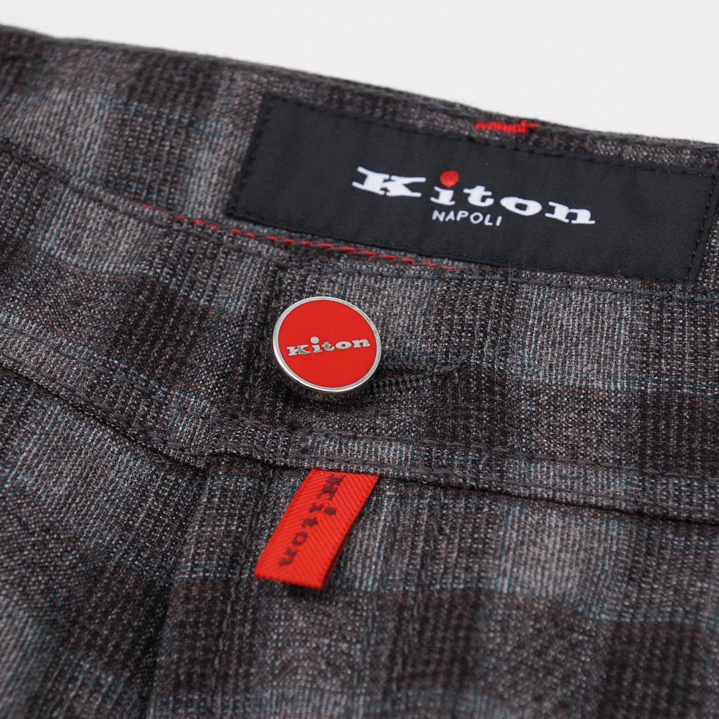 Kiton Slim Fit Five-Pocket Wool Pants - Top Shelf Apparel