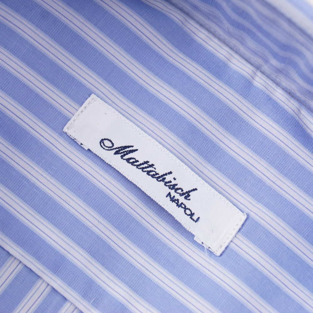 Mattabisch Tailored-Fit Cotton Shirt - Top Shelf Apparel