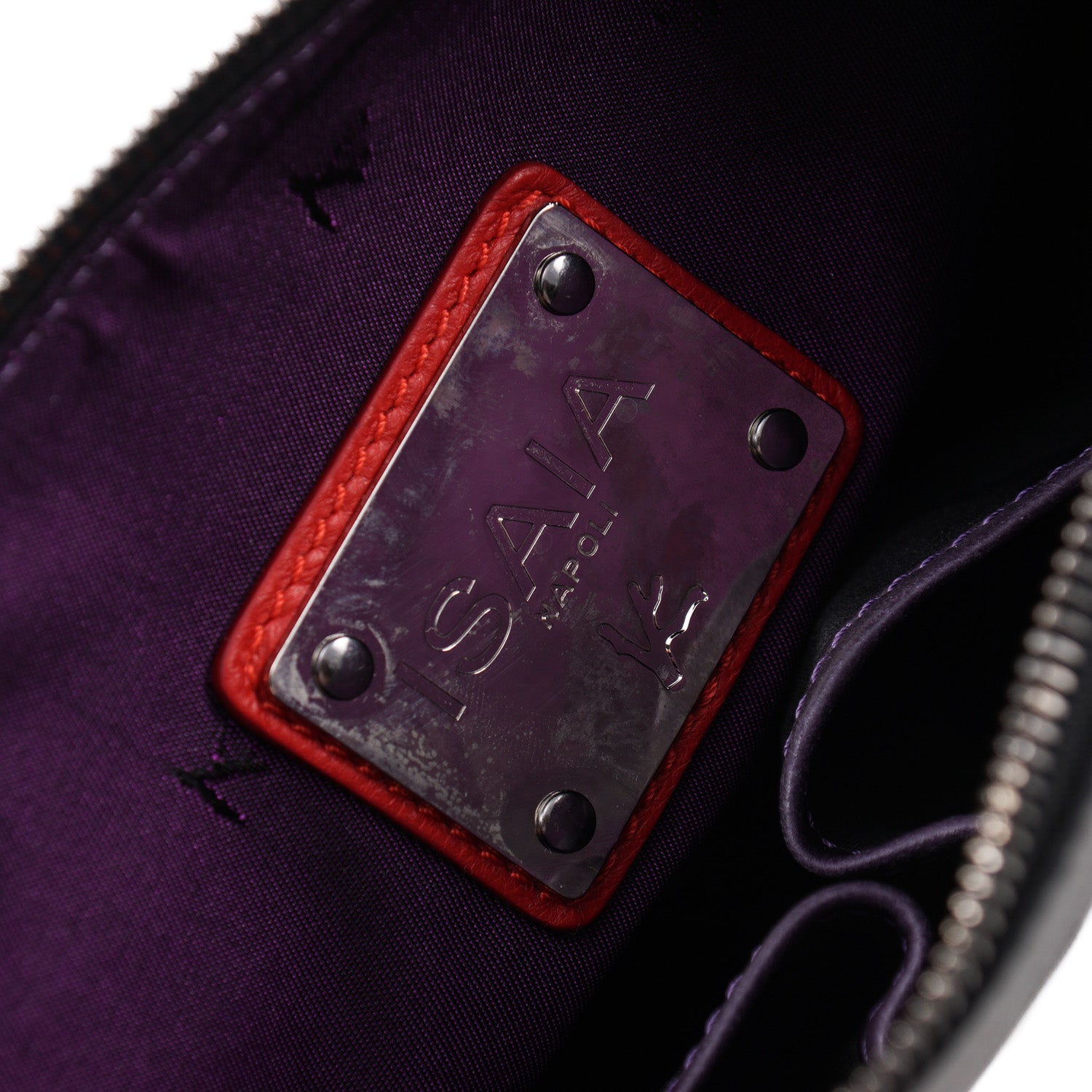 Prada Purple Saffiano Leather Crossbody Bag