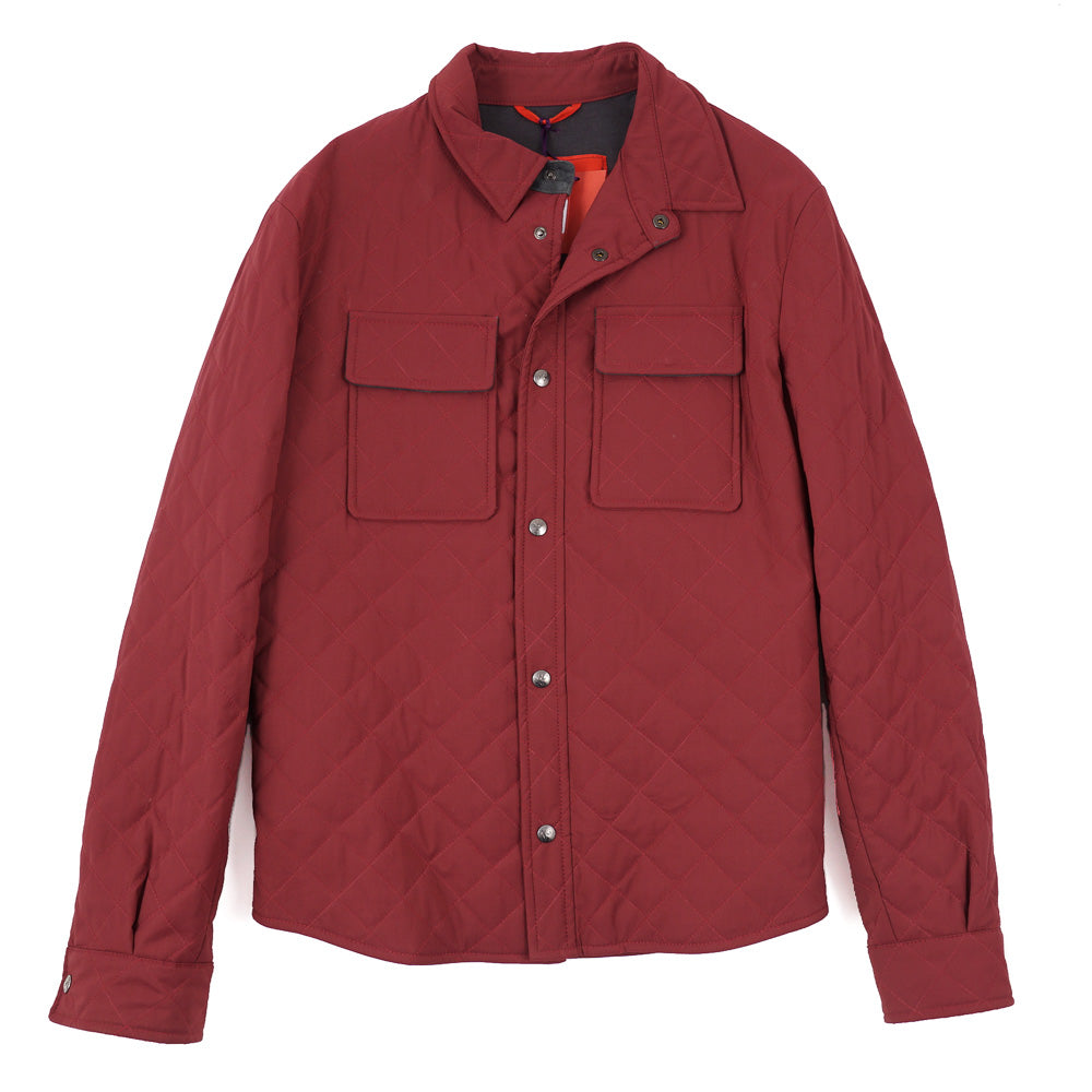 Isaia Quilted Storm System Shirt-Jacket - Top Shelf Apparel