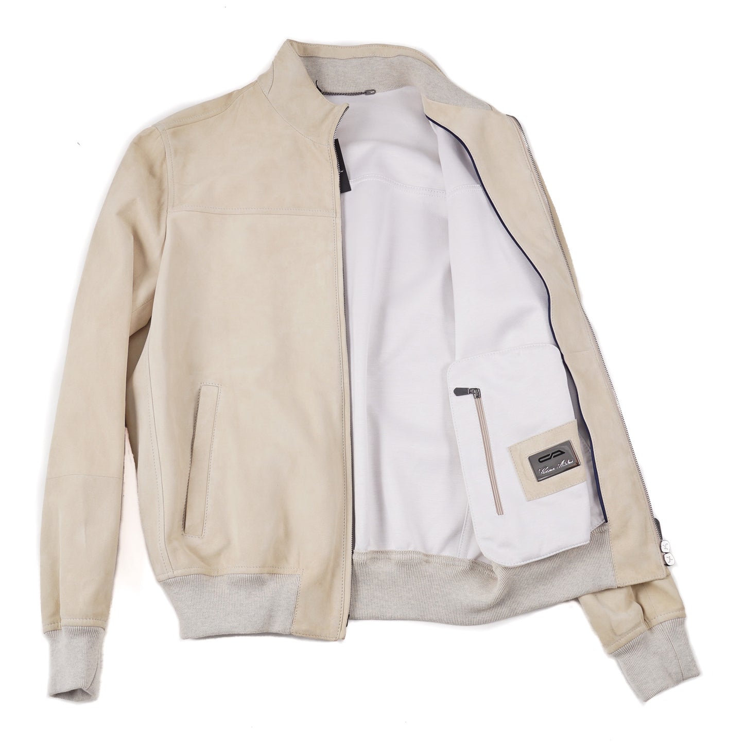 Cesare Attolini Nappa Suede Bomber Jacket - Top Shelf Apparel