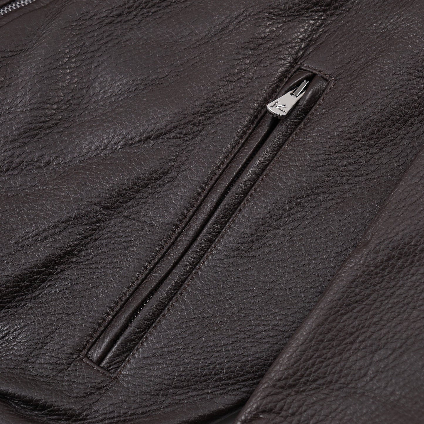Isaia Deerskin Leather Bomber Jacket - Top Shelf Apparel