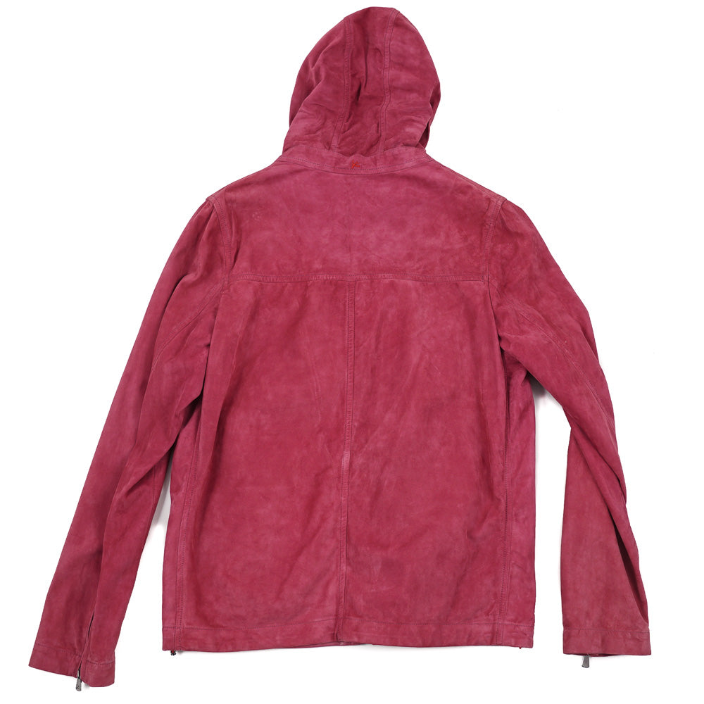 Isaia Hooded Suede Jacket - Top Shelf Apparel