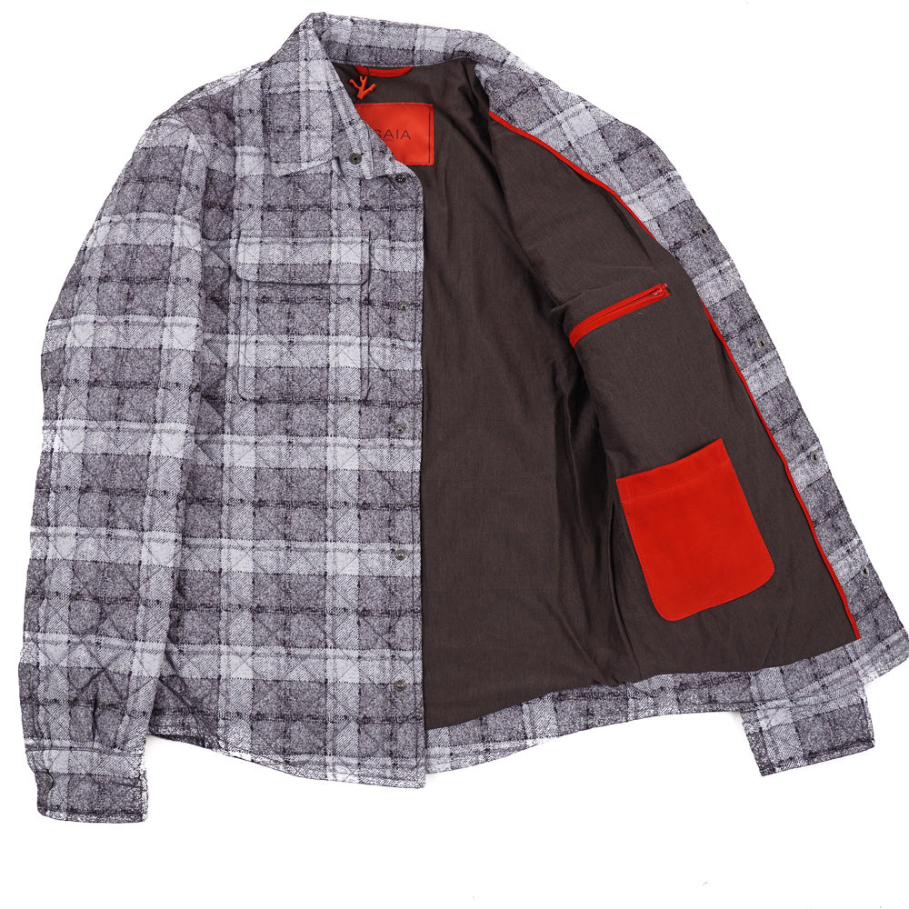 Isaia Printed Quilted Puffer Shirt-Jacket – Top Shelf Apparel