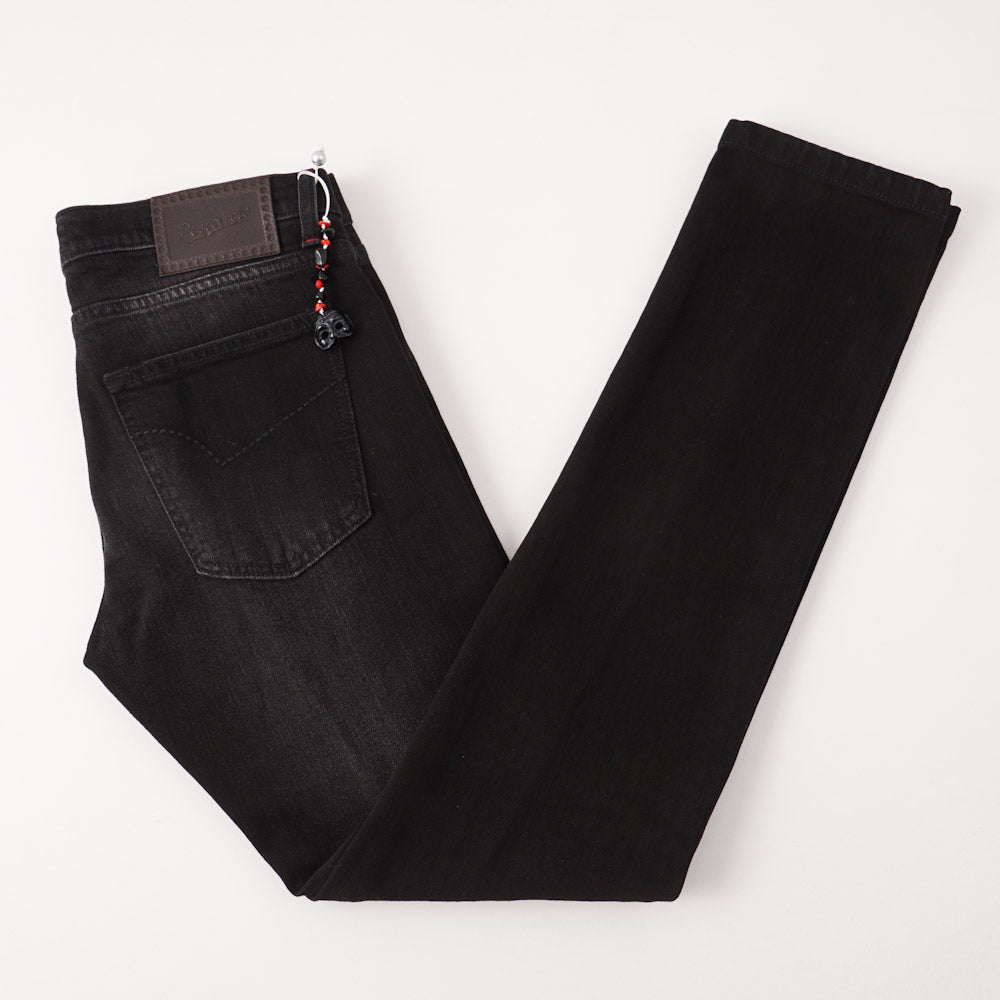 Marco Pescarolo Slim Jeans in Black Kurabo Denim - Top Shelf Apparel