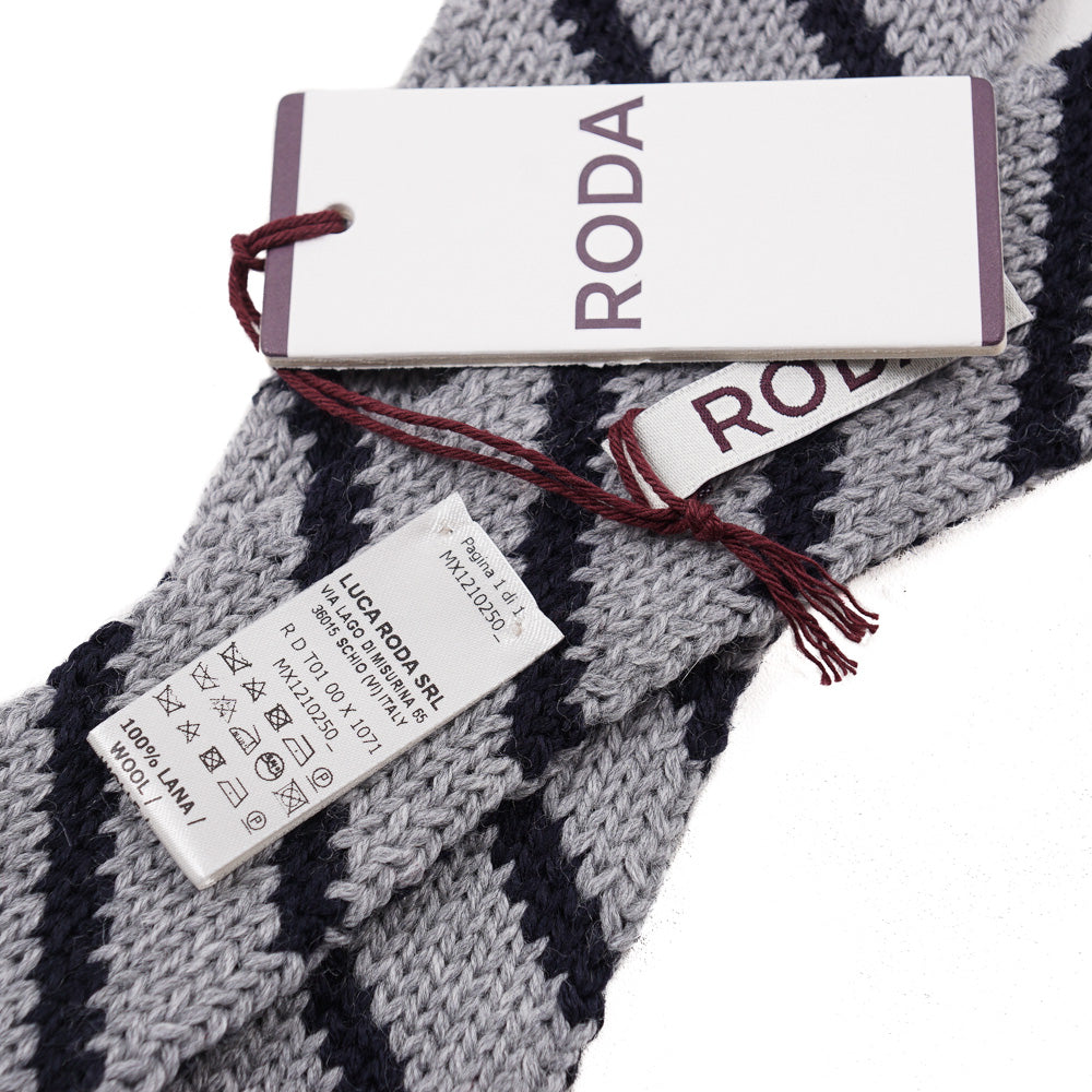 Roda Reversible Knit Wool Tie - Top Shelf Apparel