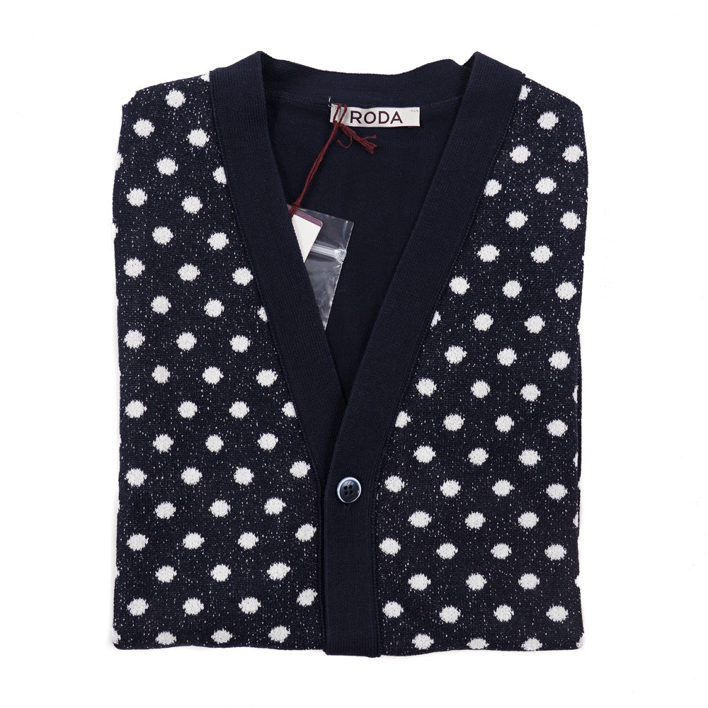 Roda Patterned Cardigan Sweater Vest - Top Shelf Apparel