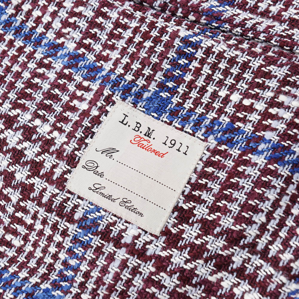 L.B.M. 1911 Knit Check Silk-Cotton Sport Coat - Top Shelf Apparel