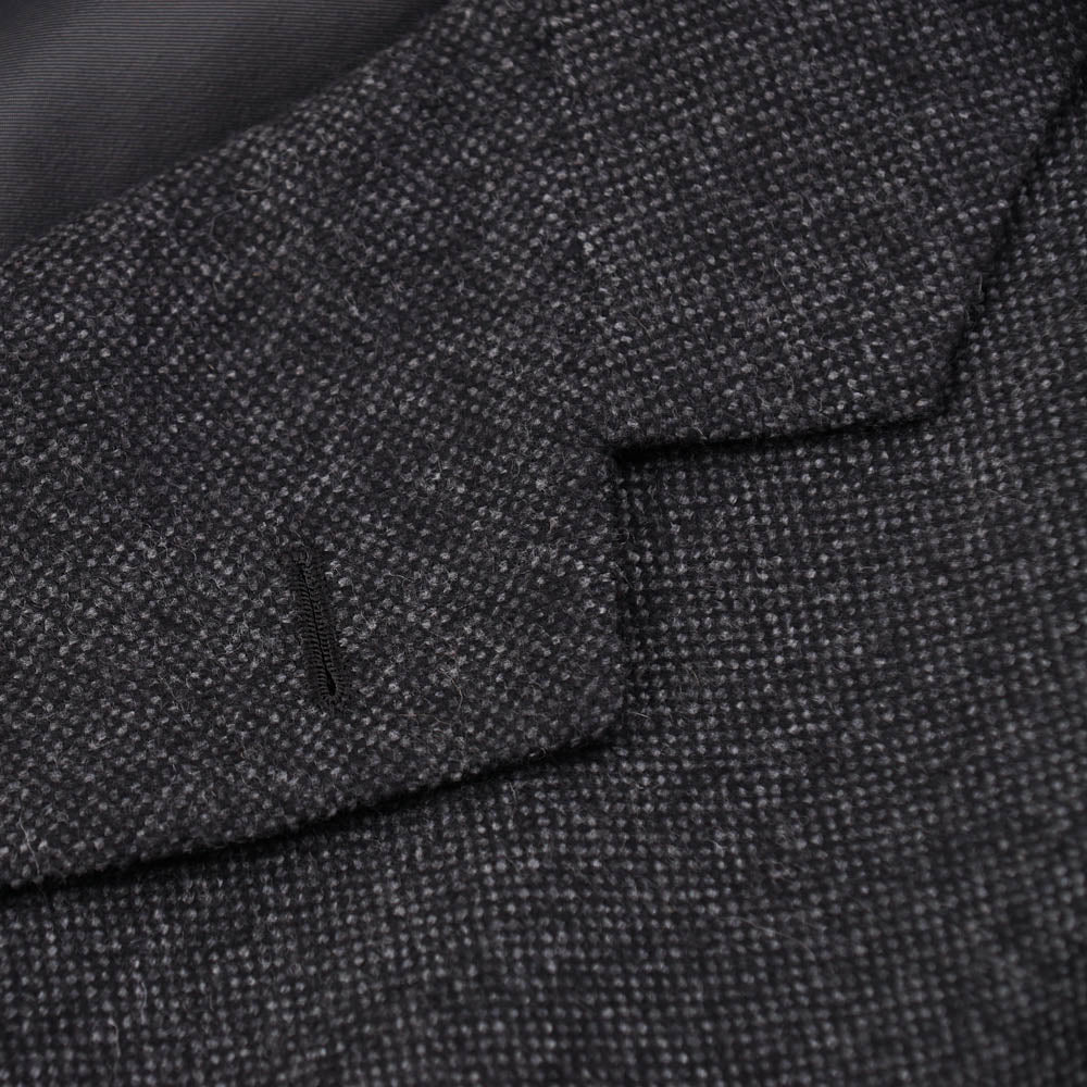 Kiton Gray Nailhead Cashmere Sport Coat - Top Shelf Apparel