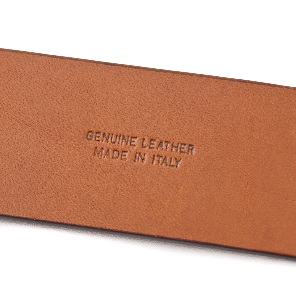 Santoni Nubuck Leather Belt in Snuff Brown - Top Shelf Apparel