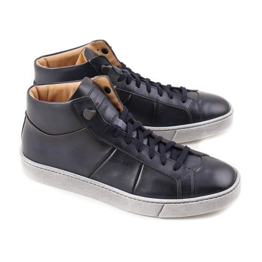 Santoni sale sneaker navy