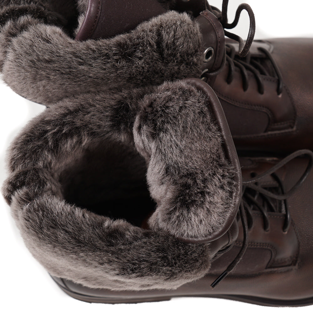 Mens shearling hot sale boots sale