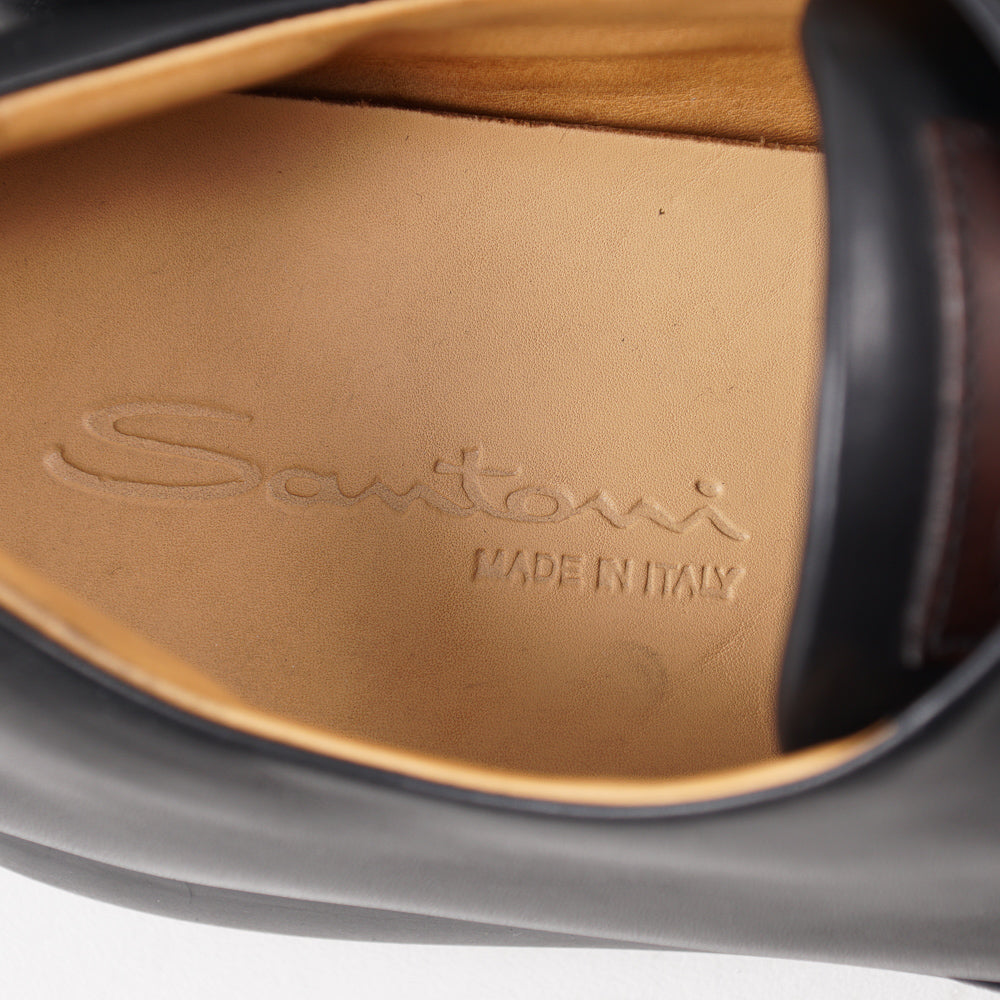 Santoni Leather Derby with Sport Soles - Top Shelf Apparel